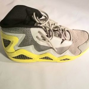 Reebok High-top men's Gray and Yellow Sneaker